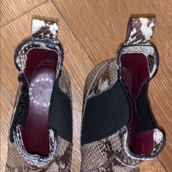 Marc Jacobs Snake Ankle Booties - Picture 3 of 5